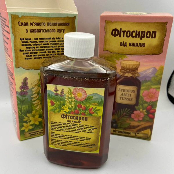 Фітосироп  від кашлю Фітосироп  від кашлю